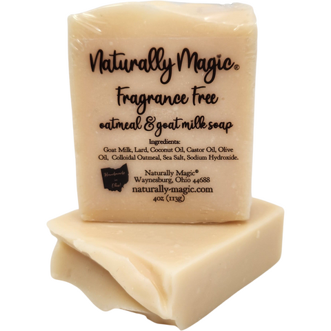 Fragrance Free Goat Milk & Oatmeal Soap