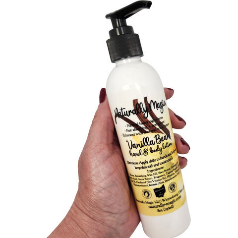 Vanilla Bean 8oz. Hand & Body Lotion